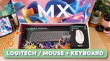 NEW Logitech MX Keys S Keyboard + MX Anywhere Mouse 3S | Unboxing | First Impressions