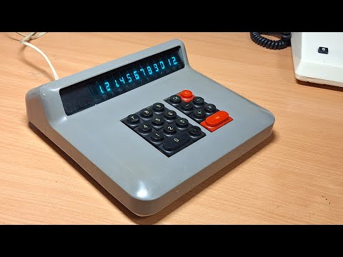 Советский калькулятор Искра-210 (1978) | Iskra-210 soviet calculator