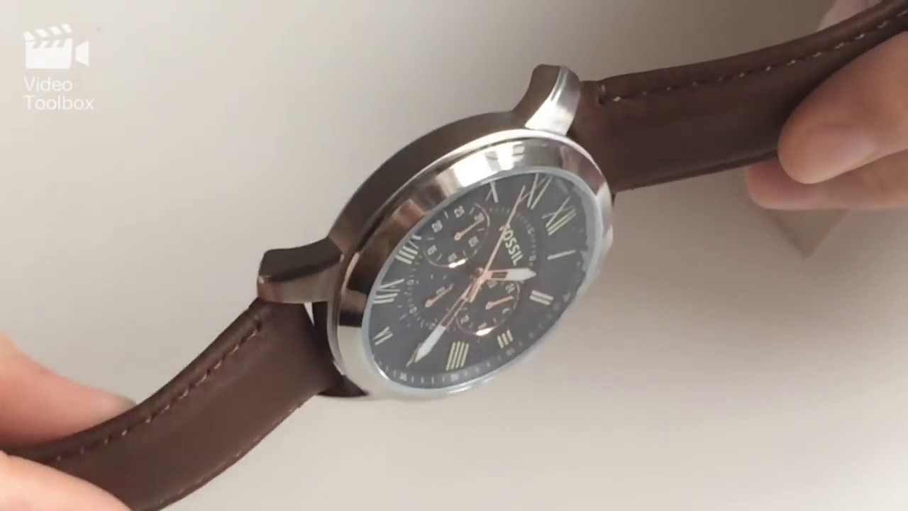 Fossil Chronograph FS4813 Herrenuhr 
