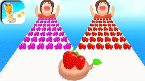 Pancake Run Gameplay All Levels iOS,Android Walkthrough Mobile Game Update Alltrailer Mix LVL #4