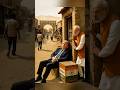 Trump & Modi Desert Solar Water Comedy 🌞💧 | Funny World Leaders Skit | BB President #shortsfeed