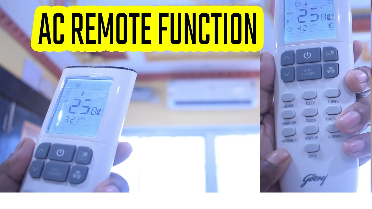 Godrej Ac Remote Control AC Remote Hindi YouTube Godrej Ac Remote Control AC Remote Hindi YouTube