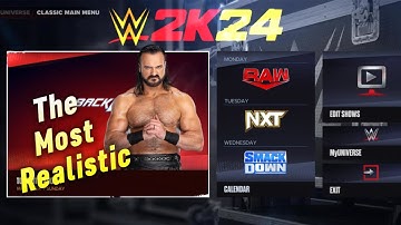 How To Create The Most Realistic Universe Mode in WWE 2K24