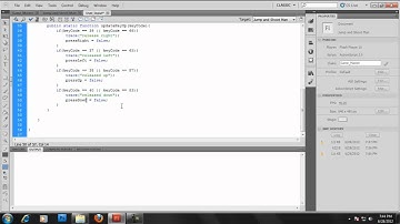 003 - Moving the Character (Part 2 of 2) - Flash Platformer Game Tutorial Series