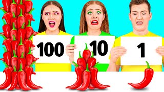 100 Ăn Lớp Thách thức #5 PaRaRa Challenge