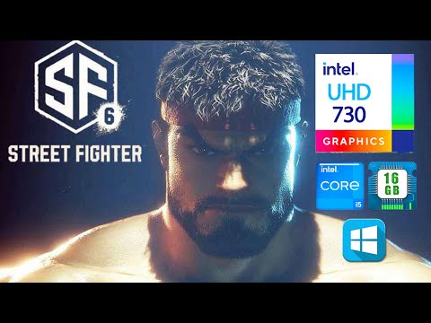 Street Fighter 6 Without Graphics Card | intel UHD 730
