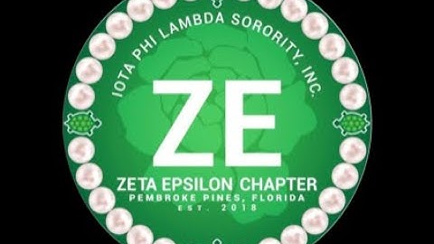 Zeta Epsilon Chapter of Iota Phi Lambda Sorority, Inc.
