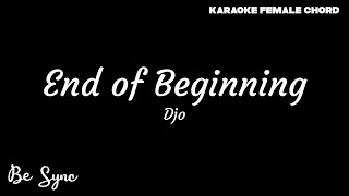 Djo - End of Beginning (Karaoke Female Chord)