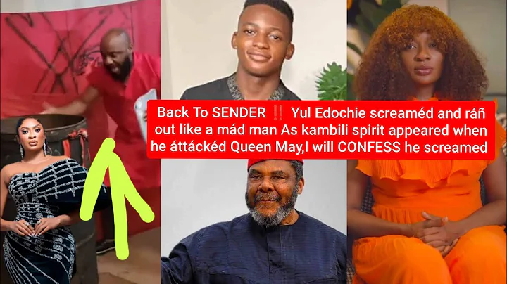 Yul Edochie screaméd and ráñ out As kambili spirit appeared As he áttáckéd Queen May, Pete Edochie 