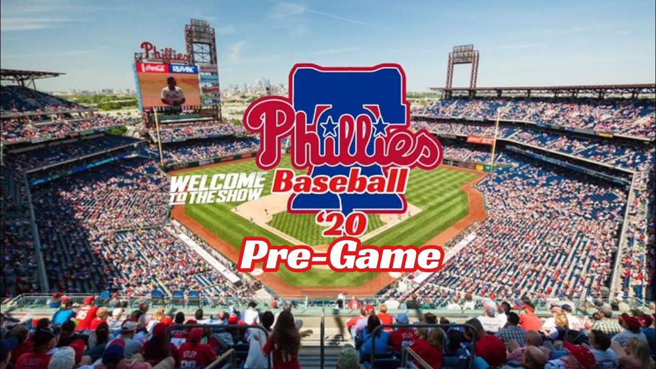 Phillies vs. Reds 4/12/20 Pre-Game Show MLB The Show '20 - YouTube