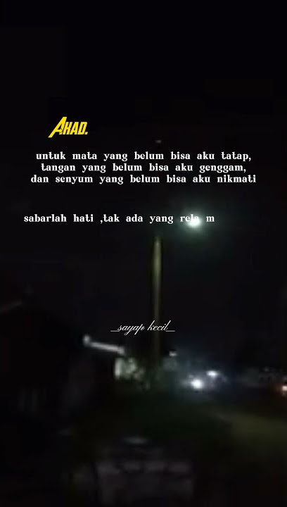 Story wa' lagu Melepas Lajang (TERIMALAH_CINTAKU_-_ARVIAN_DWI_)Viral tiktok 2022