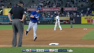 TOR@NYY: Pennington launches two-run blast off Nova