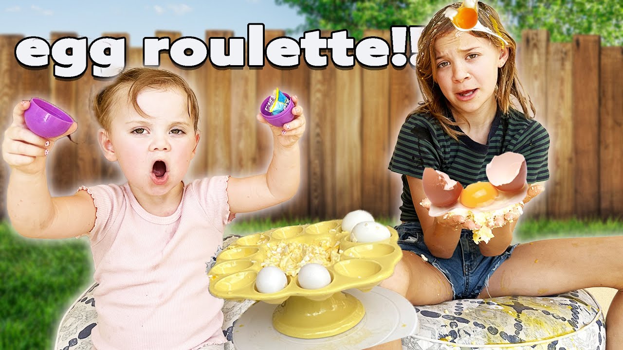 Rory and Wren do EGG 🥚 roulette Challenge 🤺