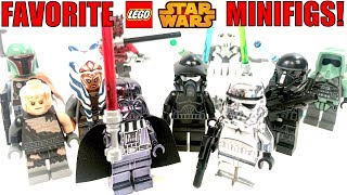 MandRproductions' 10 Favorite LEGO Star Wars Minifigures! COOL LEGO Star Wars Minifigs!