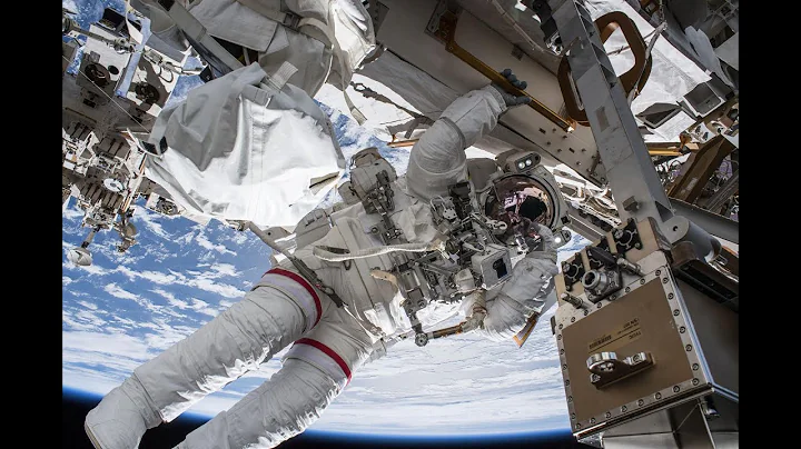 Spacewalk at the Space Station with NASA Astronauts Kayla Barron and Raja Chari