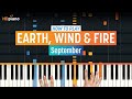 Piano Lesson for "September" by Earth, Wind & Fire | HDpiano (Part 1)