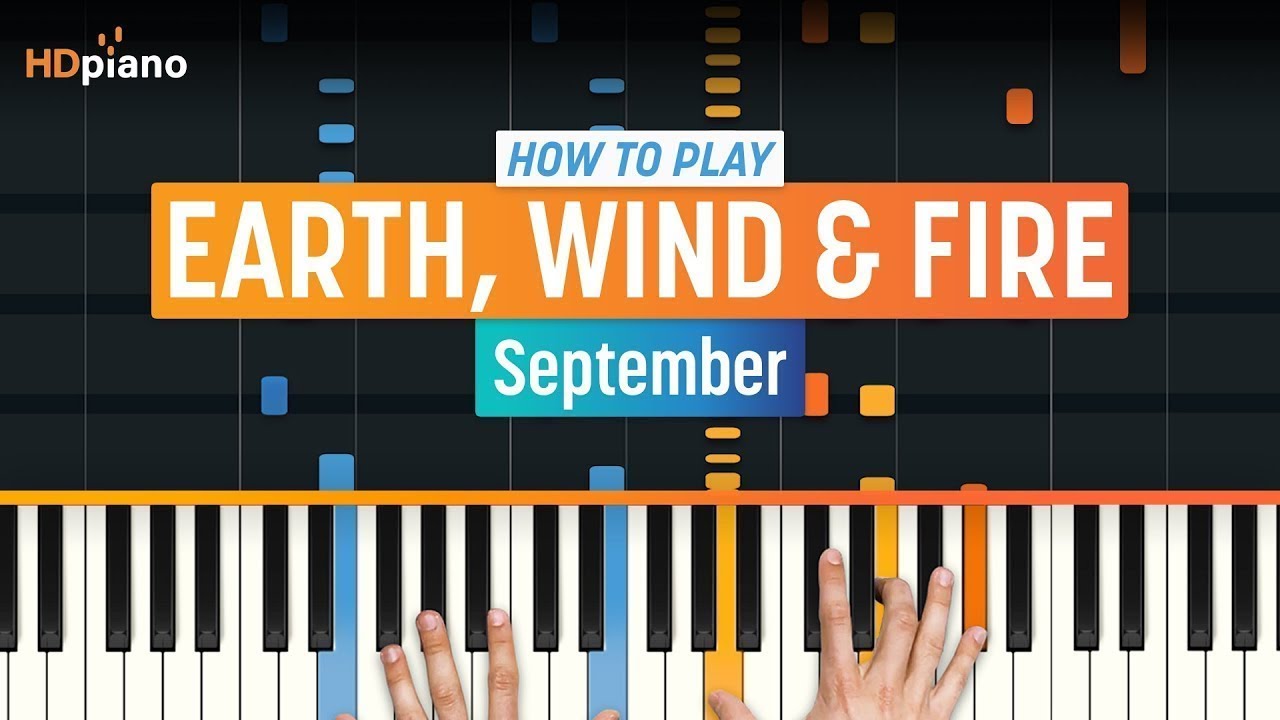 How To Play September By Earth Wind Fire Hdpiano Part 1 Piano Tutorial