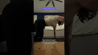 I felt like my back injury took my yoga practice away from me