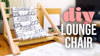 DIY Bohemian Lounge Chair - HGTV Handmade