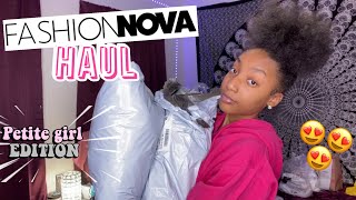 HUGE FASHION NOVA HAUL (PETITE GIRL EDITION)🦋