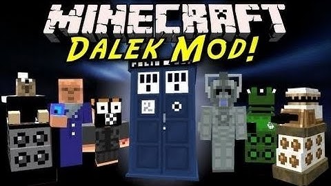 How to Install Dalek Mod 1.6.4 (Forge)