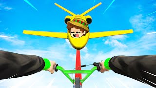 ¡SUPER AVIONES vs BICICLETAS! 😂😱 SILVIOGAMER y PANCRACIO en GTA 5 ONLINE