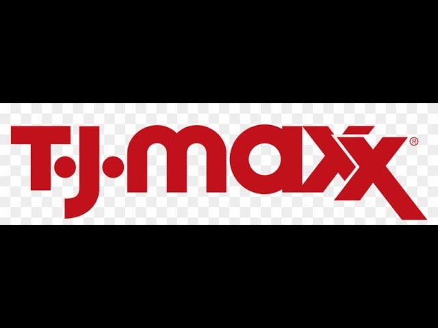 Is the TJ Maxx logo strait? 