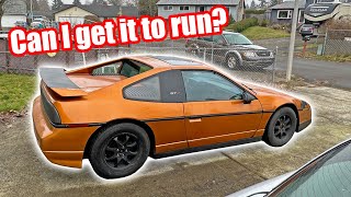 Getting the Abandoned 1986 Fiero GT Running! Clutch Pedal and Shifter Rebuild and Upgrades!