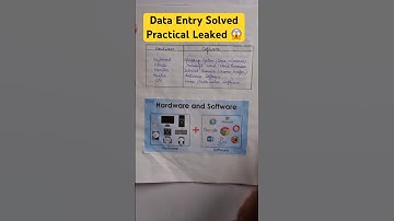 How to Make NIOS Data Entry Practical File | Class 12 NIOS Practical File Full Guide |