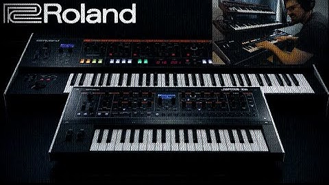 Roland Jupiter X Press Release VHS - Restored from Archive