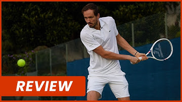 Daniil Medvedev reviews the new Tecnifibre T-Fight Tennis Racquets at the Monte Carlo Country Club🎾💥