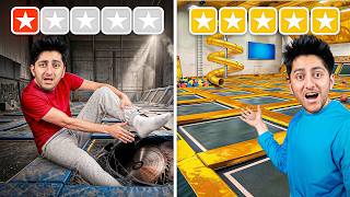 I Tested the Cheapest vs Most Expensive Trampoline Park