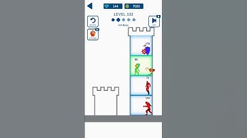 Stick War Mighty Tower Party level 132