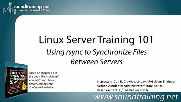 How to Use rsync to Synchronize Files Between Servers: Linux Server Training 101