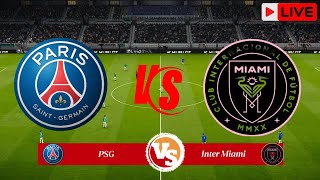 🔴EN DIRECT : PSG vs Inter Miami | Coupe du Monde des Clubs FIFA 2025 | PES 2021 Gameplay Simulation⚽