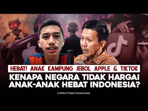HEBAT! ANAK KAMPUNG JEBOL APPLE & TIKTOK. KENAPA NEGARA TIDAK HARGAI ANAK-ANAK HEBAT INDONESIA?