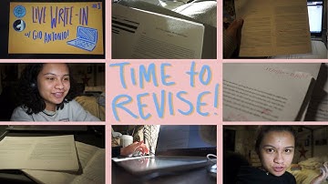 time to get revising... // the road to the end of draft two! #1