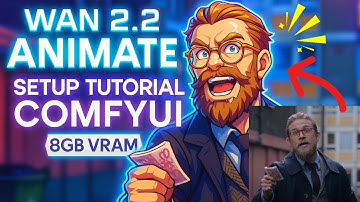 Wan 2.2 Animate GGUF Setup Tutorial in ComfyUI using KiJai Workflow | 8GB VRAM