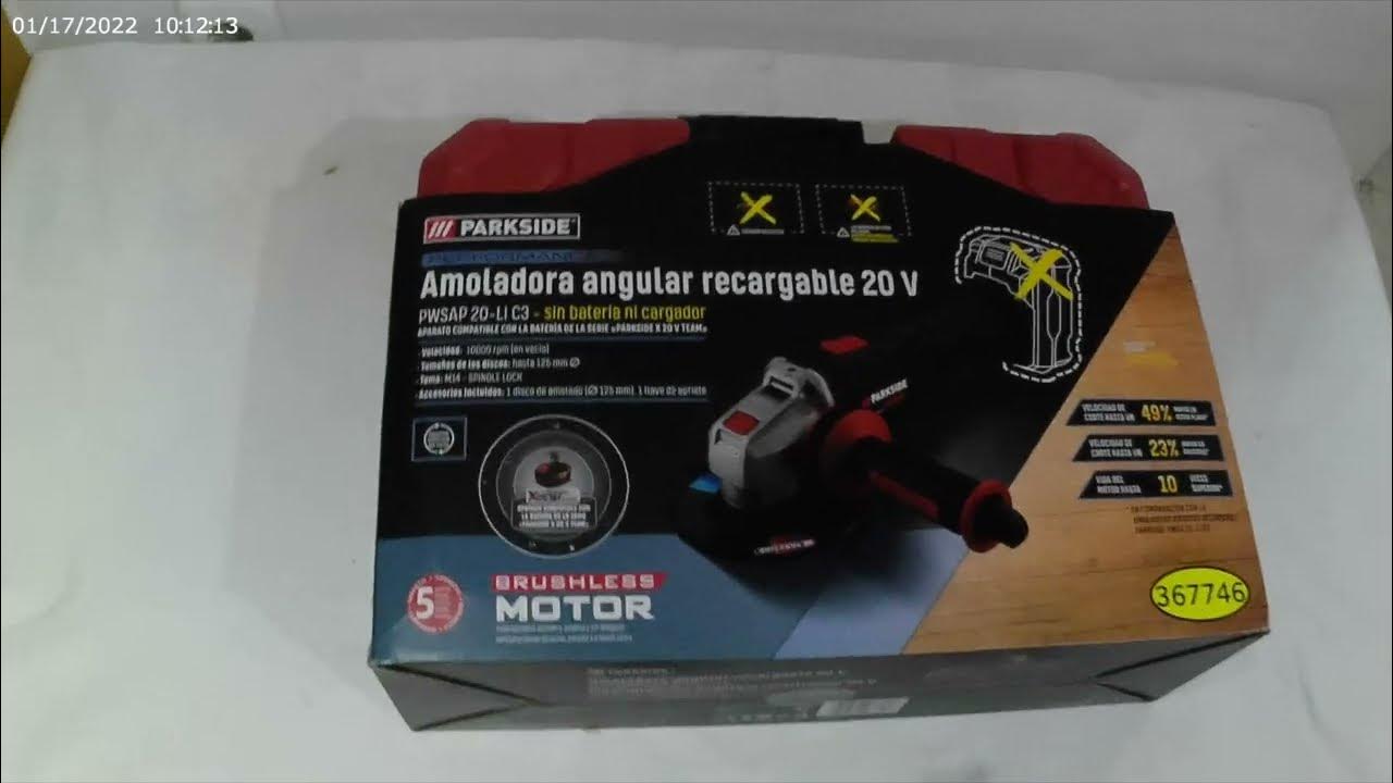 radial amoladora parkside performance de segunda mano por 74,99