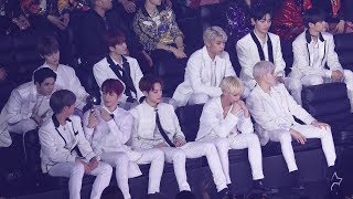 워너원(Wanna One) 광고 대기중 팬서비스 & 장난 4K 직캠 by 비몽