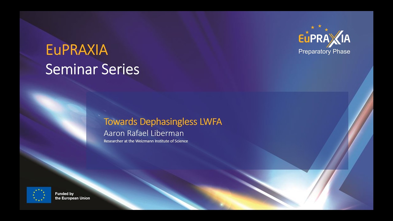 EuPRAXIA Seminar Series
