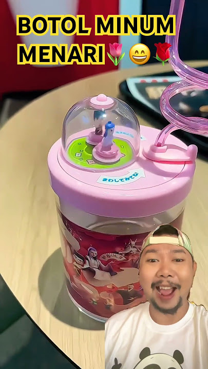 BOTOL MINUM LUCU MENARI!!!? #funny #viralvideo #cute #shortvideo #lucu #goodthing