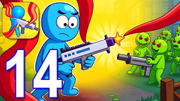 Zombie Apocalypse - Save World - Gameplay Walkthrough Part 14 - Zombie Invasion (iOS, Android)