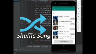 Shuffle Songs in Android Music App screenshot 5