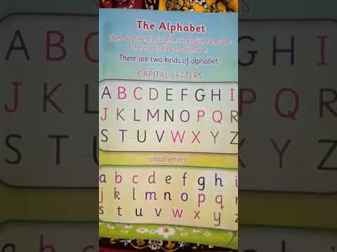 The Alphabet capital and small letters - YouTube