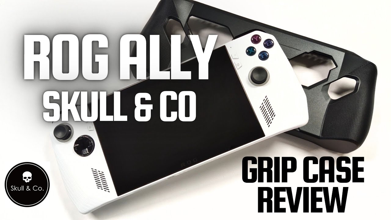 Improving the ROG Ally Ergonomics - Skull & Co Grip Case Review 