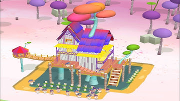 TREETOPS IDLE JUNGLE SURVIVAL BUILDER GAMEPLAY #35