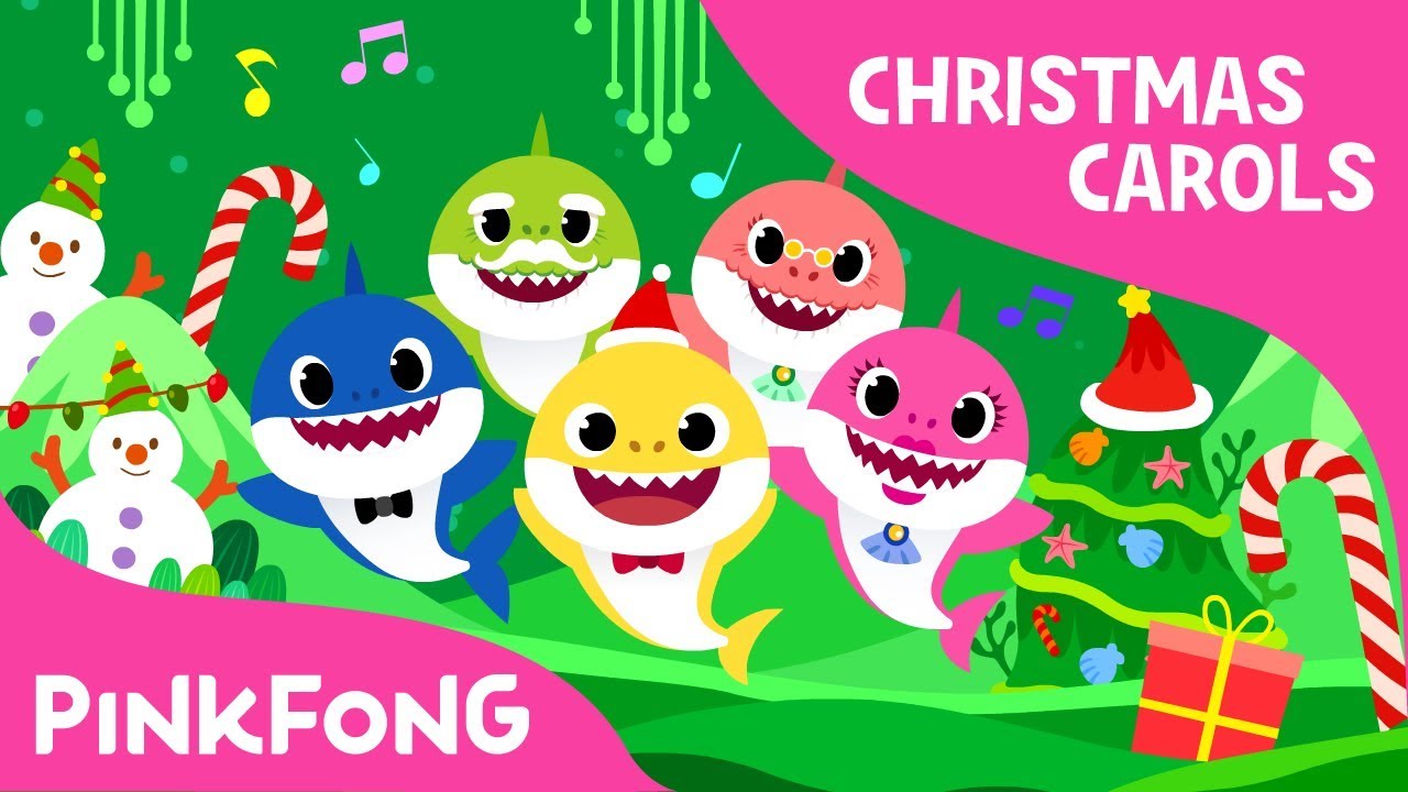 Shark Cantata | Christmas Carols | Pinkfong Songs for Children