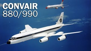 картинка: Convair 880/990 Coronado - попытка стать быстрее всех