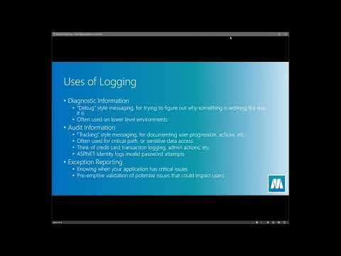But It was Logged! Practical Logging & Monitoring with .NET Core (Mitchel Sellers)